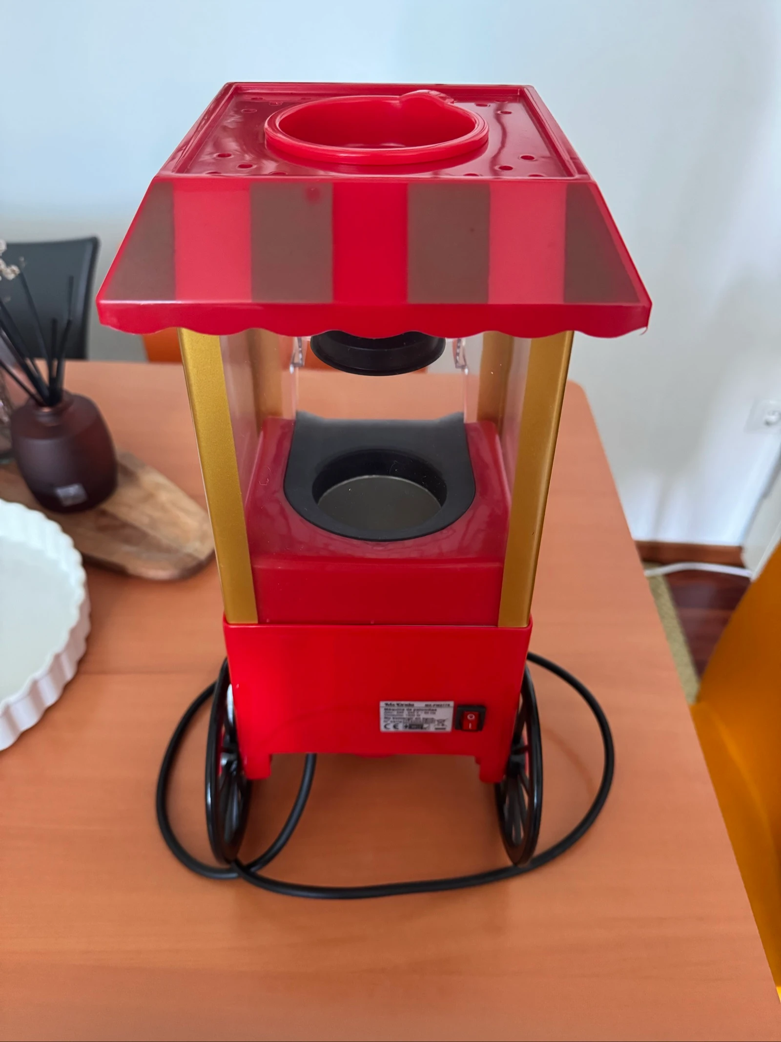 Máquina de Pipocas Vintage Mx Onda | Como Nova! 🍿 – photo 4